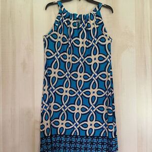 Just Taylor blue sleeveless dress, size 8‎